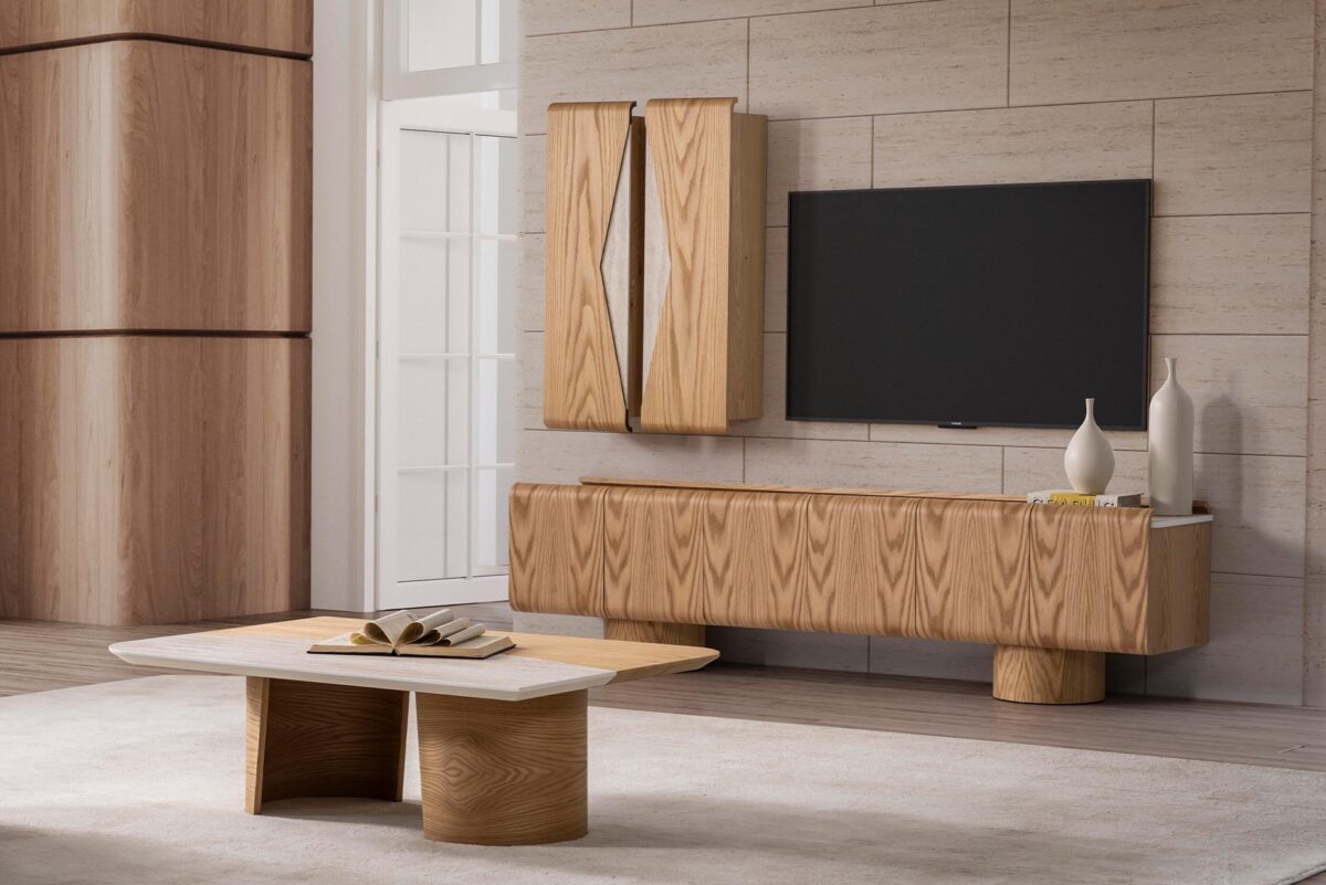 Milano Meşe TV Ünitesi